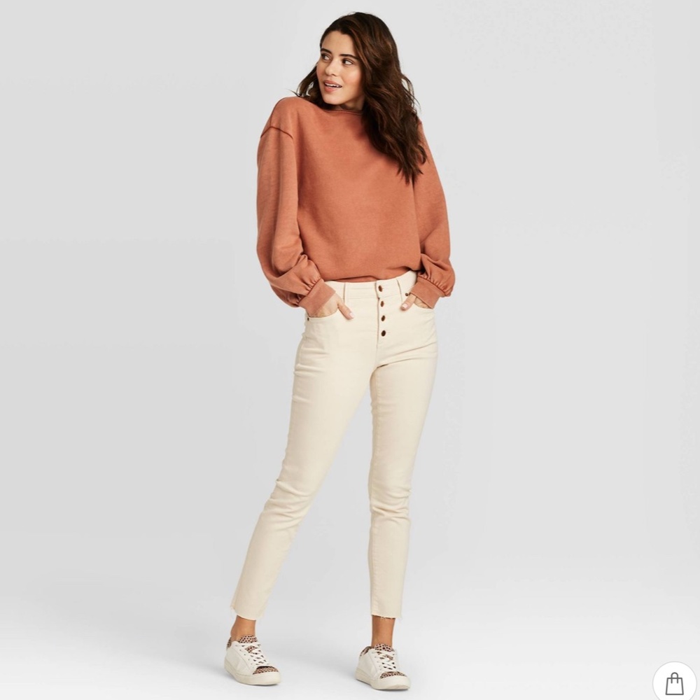 Universal Thread Puff Long Sleeve Sweatshirt - Picture 3 of 7